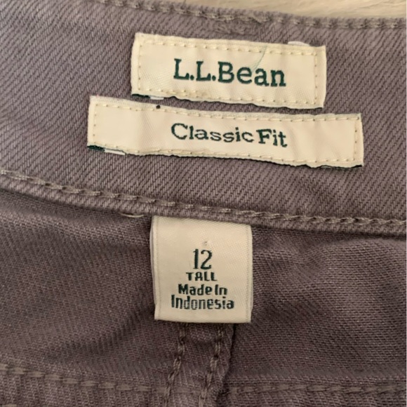 Carbon Grey “True Shape” Jeans • 12 Tall  { L.L. Bean } - Picture 6 of 11